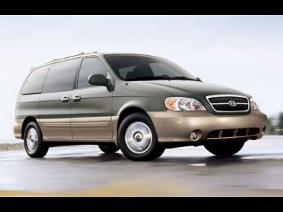 2002 KIA SEDONA  3RD ROW SEATING